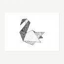 Swan Origami