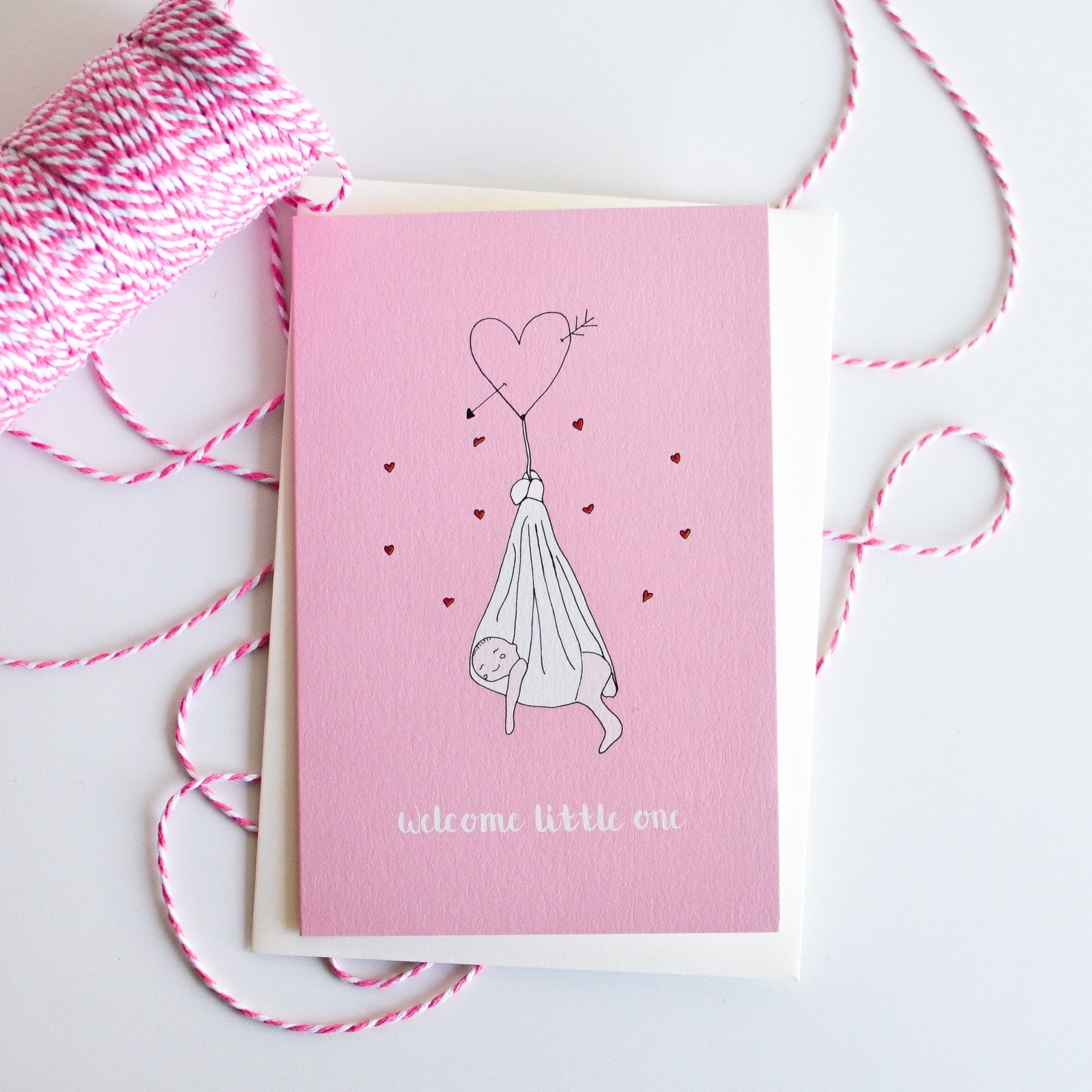 Welcome Little One Pink