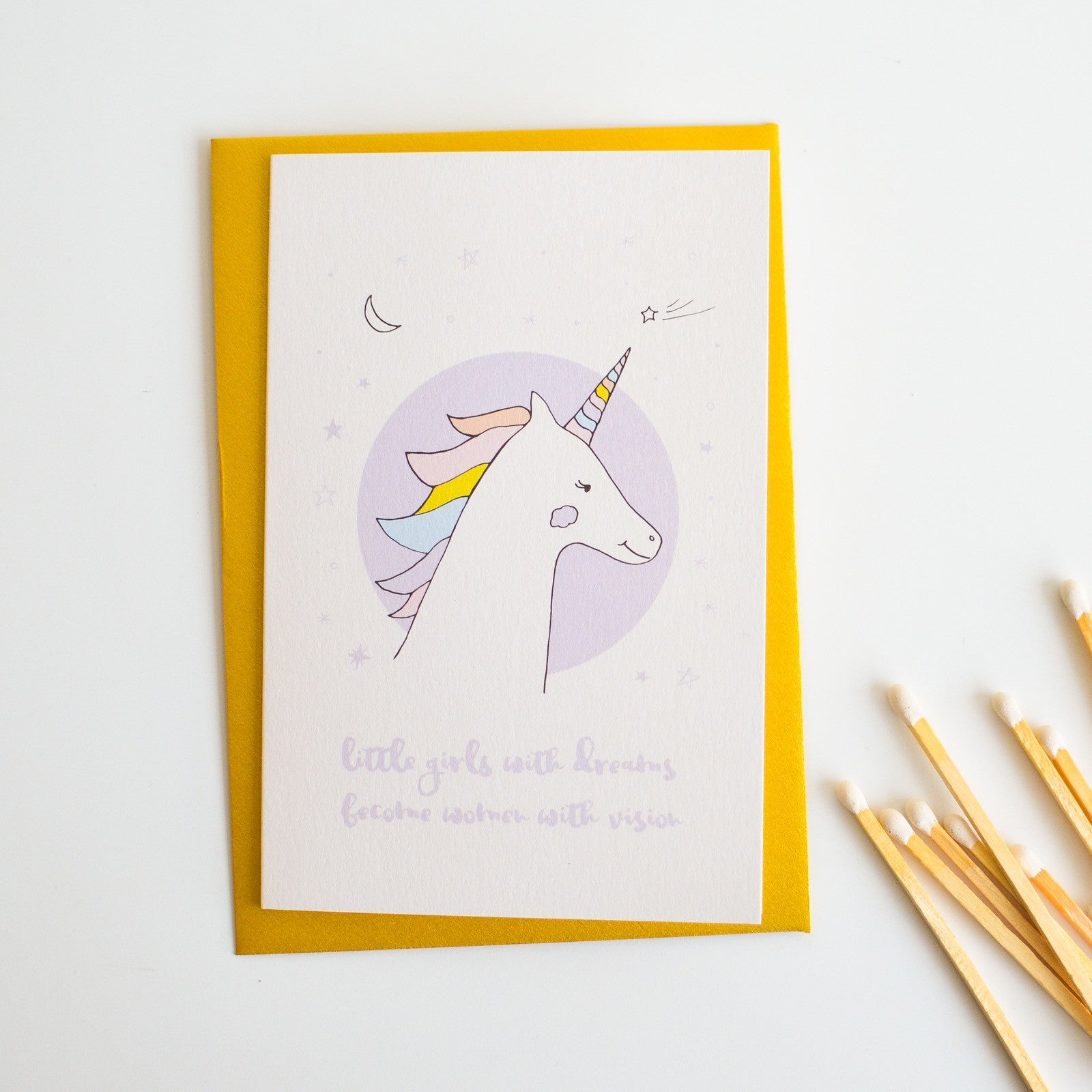 Little girls with dreams